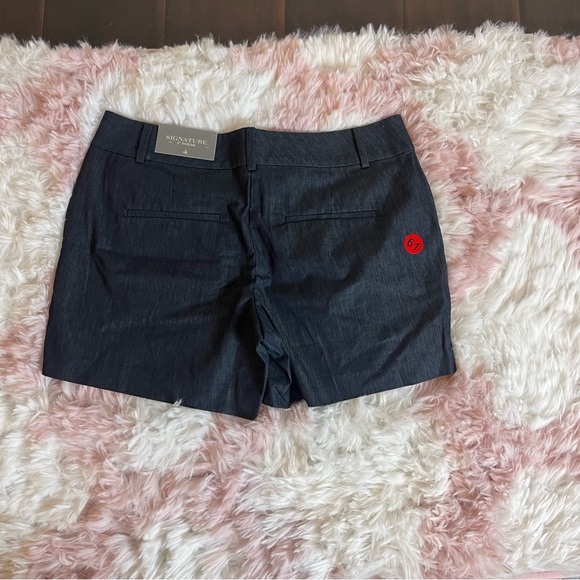 NWT Ann Taylor Signature Chambray Shorts Women Size 4 - Picture 3 of 3